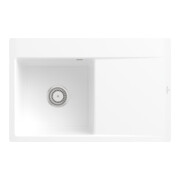 V&B Spüle Subway Style 45 Flat li, m Abl.garn, Hand., sn wh. C-plus