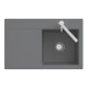 V&B Spüle Subway Style 45 Flat re, m Abl.garn, Exzenter, we alp C-plus-1