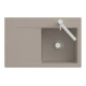V&B Spüle Subway Style 45 li, m Abl.garn, Exzenter, we. alp C-plus-1