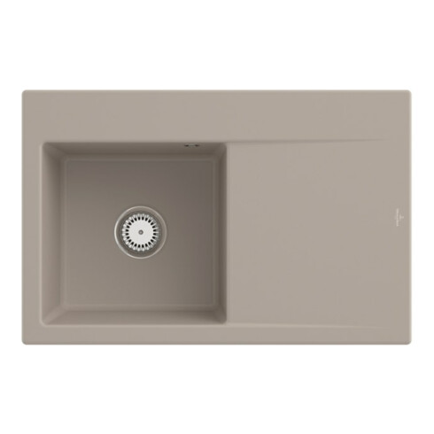 V&B Spüle Subway Style 45 li, m Abl.garn, Hand., Alm. CeramicPlus