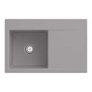 V&B Spüle Subway Style 45 li, m Abl.garn, Hand., fossil C-plus