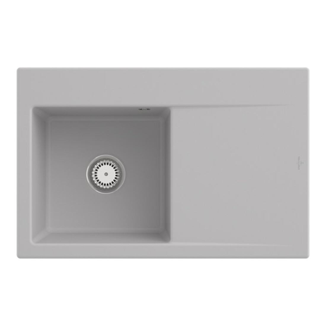 V&B Spüle Subway Style 45 li, m Abl.garn, Hand., steam CeramicPlus