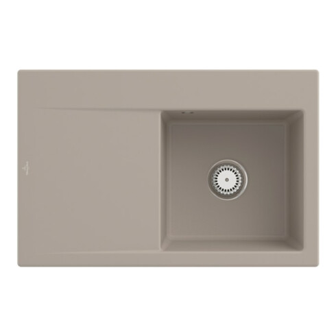 V&B Spüle Subway Style 45 re, m Abl.garn, Hand., Alm. CeramicPlus