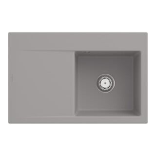V&B Spüle Subway Style 45 re, m Abl.garn, Hand., fossil C-plus