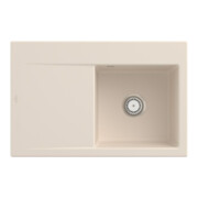 V&B Spüle Subway Style 45 re, m Abl.garn, Hand., ivory CeramicPlus