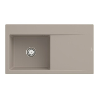 V&B Spüle Subway Style 50 li, m Abl.garn, Hand., Alm. CeramicPlus