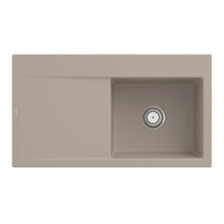 V&B Spüle Subway Style 50 re, m Abl.garn, Hand., Alm. CeramicPlus