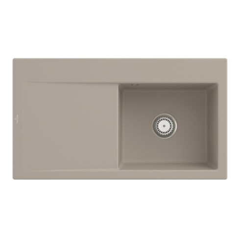 V&B Spüle Subway Style 50 re, m Abl.garn, Hand., Alm. CeramicPlus