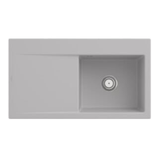 V&B Spüle Subway Style 50 re, m Abl.garn, Hand., steam CeramicPlus