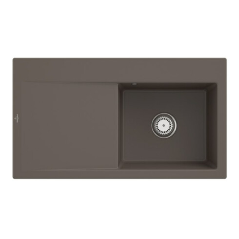 V&B Spüle Subway Style 50 re, m Abl.garn, Hand., timber C-plus