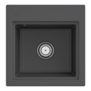 V&B Spüle Subway Style 50 S Git., re, m Abl.garn, Hand., gra C-plus