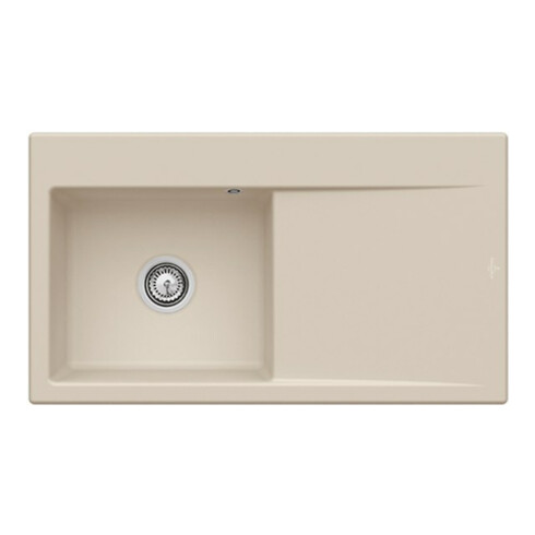 V&B Spüle Subway Style 50 Spülbecken links, almond CeramicPlus