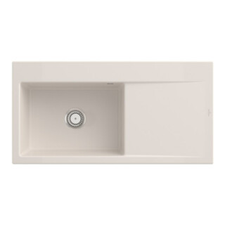 V&B Spüle Subway Style 60 li, m Abl.garn, Hand., crema CeramicPlus