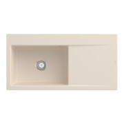 V&B Spüle Subway Style 60 li, m Abl.garn, Hand., ivory CeramicPlus