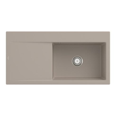 V&B Spüle Subway Style 60 re, m Abl.garn, Hand., Alm. CeramicPlus