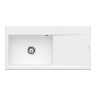 V&B Spüle Subway Style 60 Spülb. links, stone white CeramicPlus