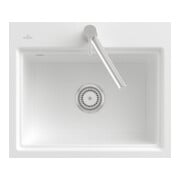 V&B Spüle Subway Style 60S Abl., m Exc. + Gitter, we. alp C-plus
