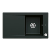 V&B Spüle Timeline 50 m Abl.garn, Exzenter, pure black