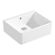 V&B Spülstein Einzelbecken 60 X m Abl.garn, Exzenter, we alp CeramicPlus
