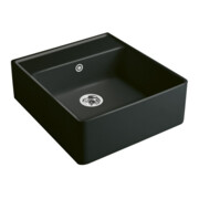 V&B Spülstein-Einzelbecken Einbauspüle, chromit CeramicPlus