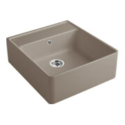 V&B Spülstein-Einzelbecken m Abl.garn, Exzenter, timber CeramicPlus