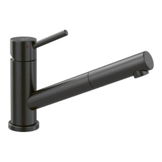 V&B Spültisch-Einhebelmischer Como Shower ND, 8 l/m., ausziehb, ES anthracite