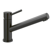 V&B Spültisch-Einhebelmischer Como Window 14,8 l/m., umlegb., Edelstahl anthracite