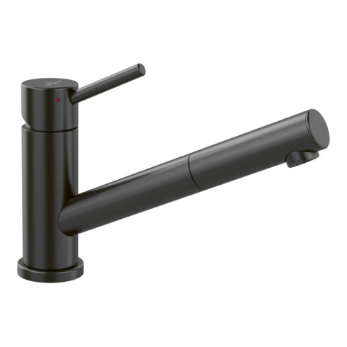 V&B Spültisch-Einhebelmischer Como Window 8,6 l/m., umlegb., ausziehb, ES Anthrac.