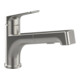 V&B Spültisch-Einhebelmischer Junis Shower schwenkb. Strahlregler, Edelstahl massiv-1