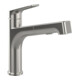 V&B Spültisch-Einhebelmischer Junis Sky Shower schwenkb. Strahlregler, Edelstahl massiv-1