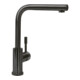 V&B Spültisch-Einhebelmischer Modern Steel 11,5 l/m., flex. Schlauch, Anthracite-1