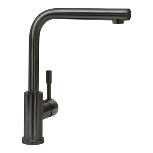 V&B Spültisch-Einhebelmischer Modern Steel 11,5 l/m., flex. Schlauch, Anthracite