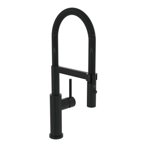 V&B Spültisch-Einhebelmischer Steel Expert 2.0 matt Black, schwenkbarer Strahlregler