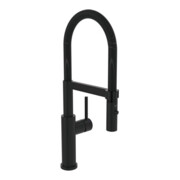V&B Spültisch-Einhebelmischer Steel Expert 2.0 matt Black, schwenkbarer Strahlregler