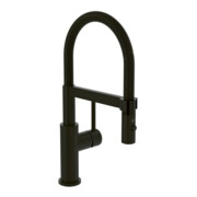 V&B Spültisch-Einhebelmischer Steel Expert Compact Umstellung Strahl/Brause, matt Black
