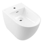 V&B Stand-Bidet Subway 3.0 37x59,5cm, 1 Hahnl., m ÜL, weiß C-plus