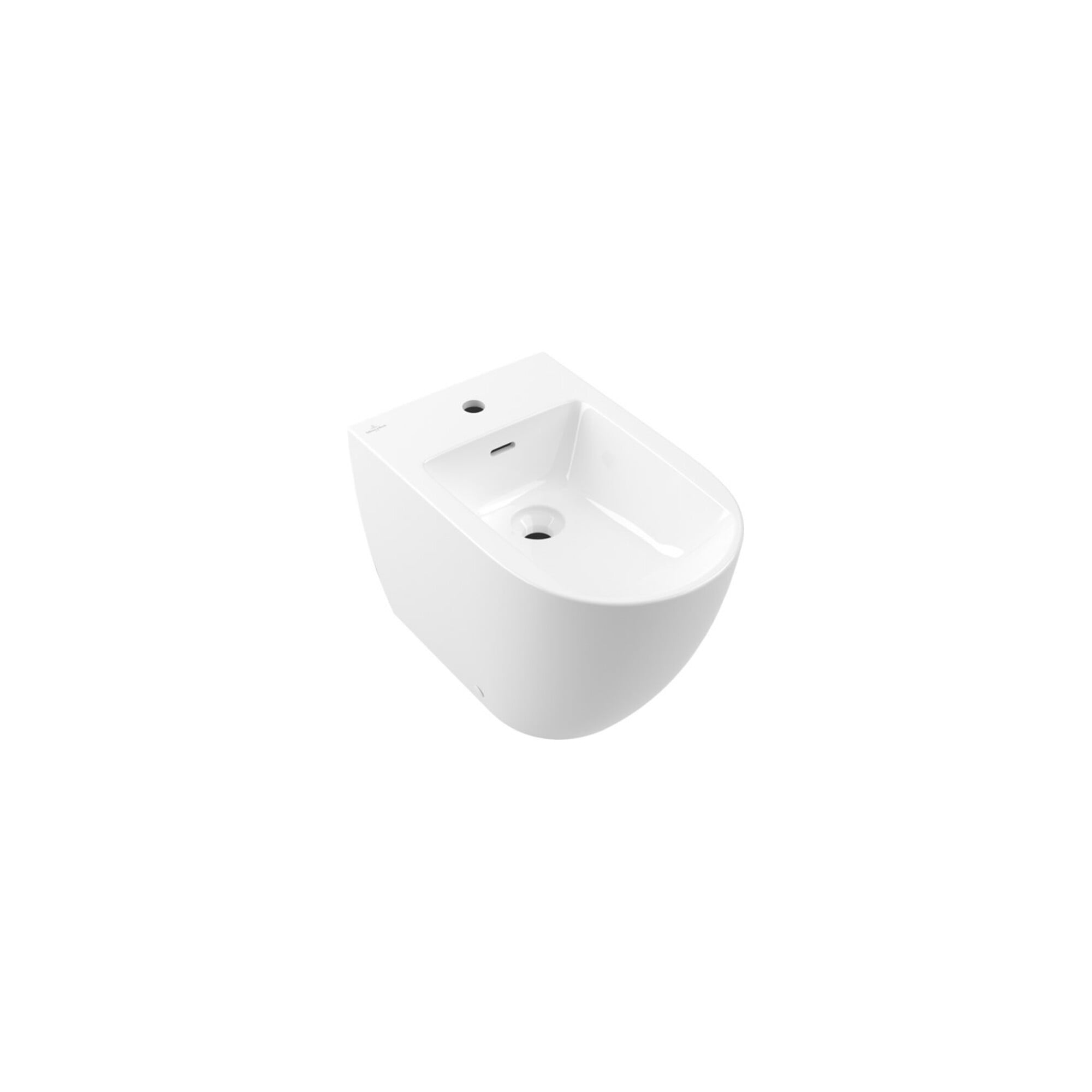 V&B Stand-Bidet Subway 3.0 37x59,5cm, 1 Hahnl., m ÜL, weiß C-plus ; Villeroy & Boch