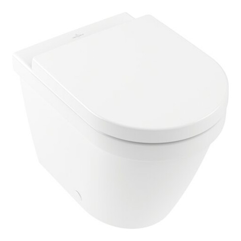 V&B Stand-WC, Tiefspüler Architectura 37x54cm, spülrandlos, DirectFlush, weiß