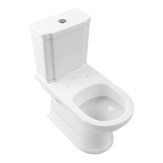 V&B Stand-WC, Tiefspüler Hommage 37x72,5cm, Abg. waag., f Kombi, we C+