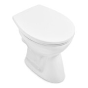 V&B Stand-WC, Tiefspüler Newo 36x48cm, Abg. waag., spülrandlos, weiß