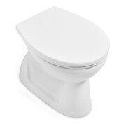 V&B Stand-WC, Tiefspüler Newo 36x55cm, Abg. senkr., spülrandlos, weiß