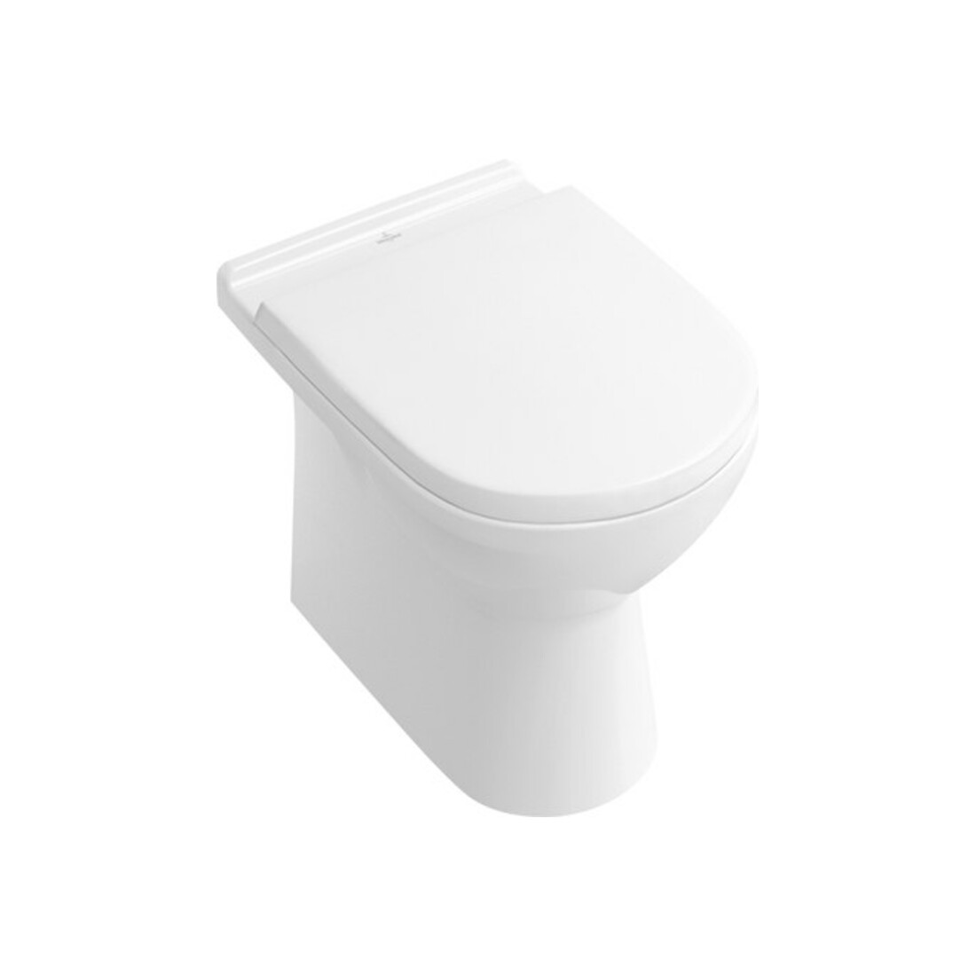 V&B Stand-WC, Tiefspüler O.NOVO 36x56cm, Abgang waagerecht, weiß C-plus