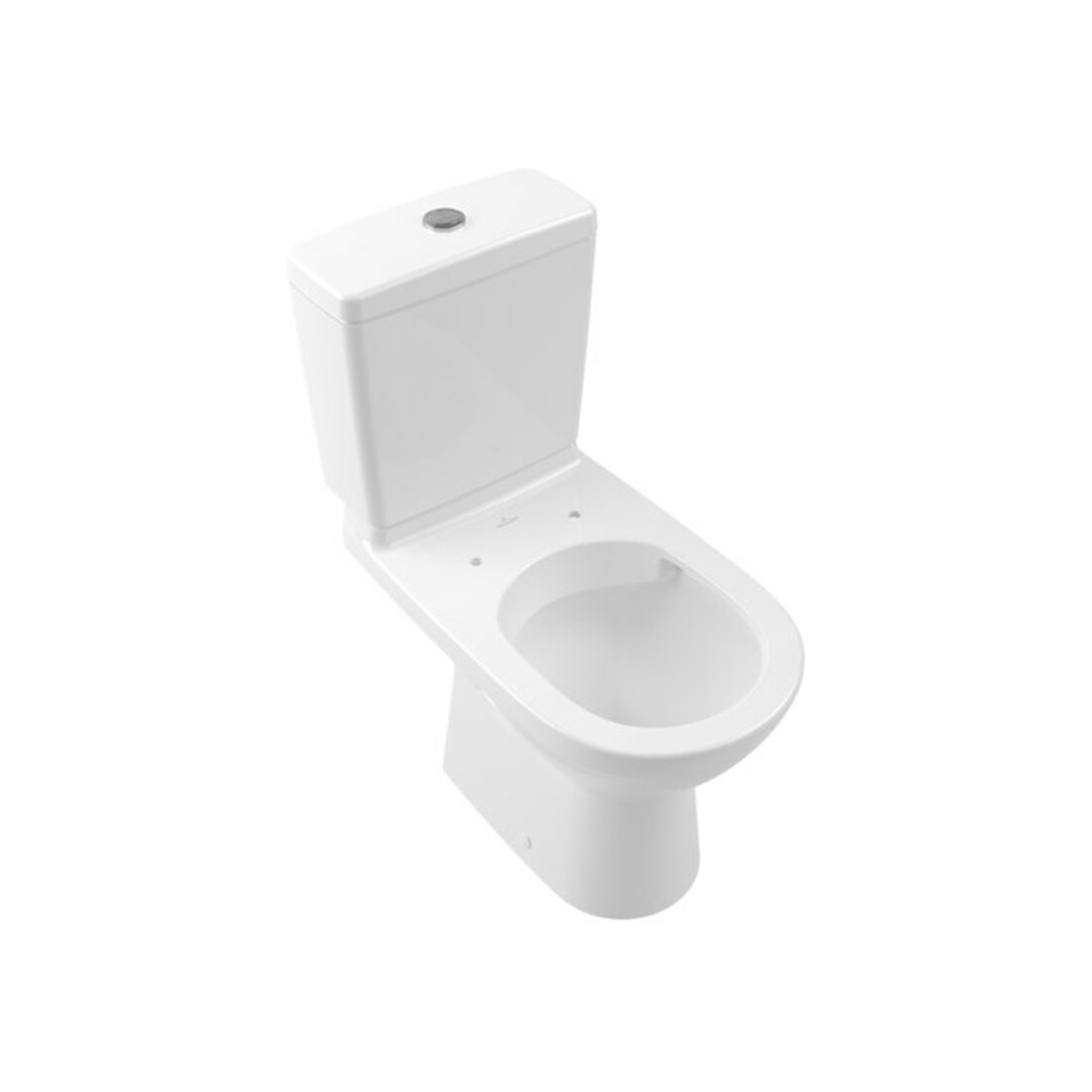 V&B Stand-WC, Tiefspüler O.NOVO 36x67cm, Abg. waag., f Kombination, weiß