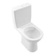 V&B Stand-WC, Tiefspüler O.NOVO Compact 36x60,5cm, Abg wa., randl., D-Flush, we-3