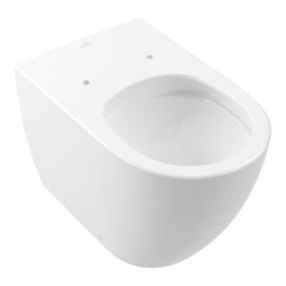 V&B Stand-WC, Tiefspüler TwFl Subway 3.0 37x60cm, spülrandlos, weiß C-plus