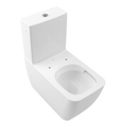 V&B Stand-WC, Tiefspüler VENTICELLO 37,5x70cm, f Kombi, randlos, weiß C-plus