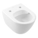 V&B Subway 2.0 Compact WC suspendu, cuvette à chasse profonde 35,5x48cm, D-Flush, évac. horizontale, blanc