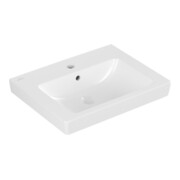 V&B Subway 2.0 lavabo 55x44 cm, blanc, avec trou de robinet, trop-plein