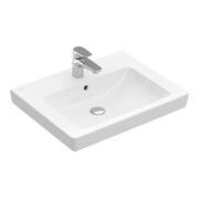 V&B Subway 2.0 Lavabo 60x47 cm, blanc, avec trou de robinet, trop-plein-4