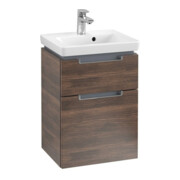 V&B Subway 2.0 Meuble sous lavabo 44x59x35,2 cm, poignée chrome, chêne Arizona